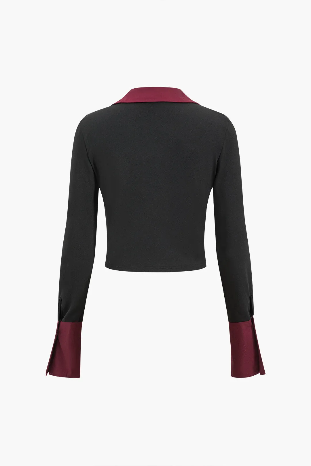 Patchwork Tie Up Top Og Puff Nederdel Sæt sold by Micas product image thumbnail 3