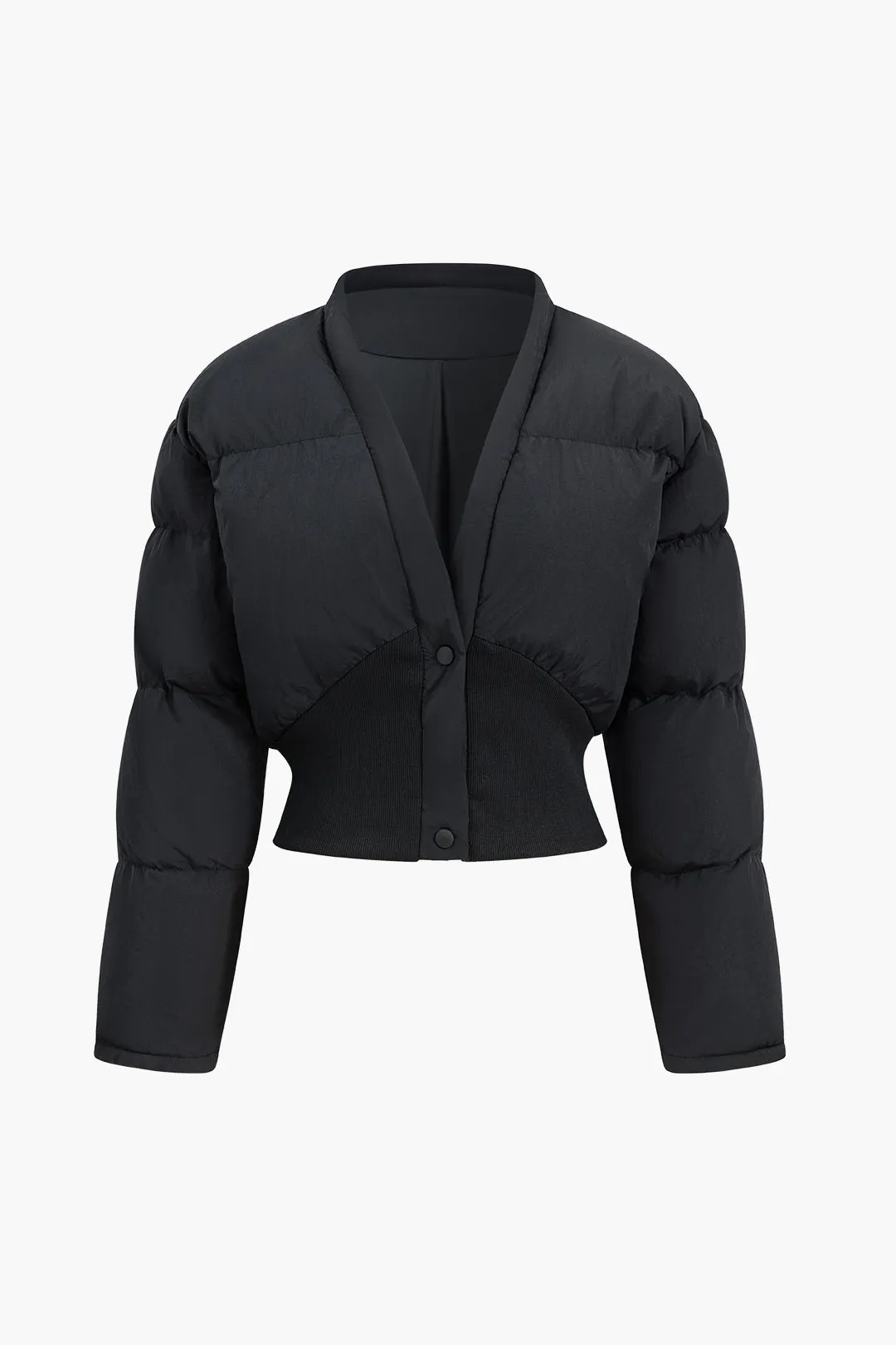 Polstret Patchwork Puffer sold by Micas