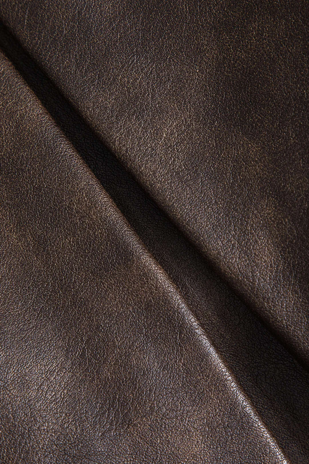 Plus Size imiteret læder lynlås detalje Plisseret nederdel sold by Micas product image thumbnail 3