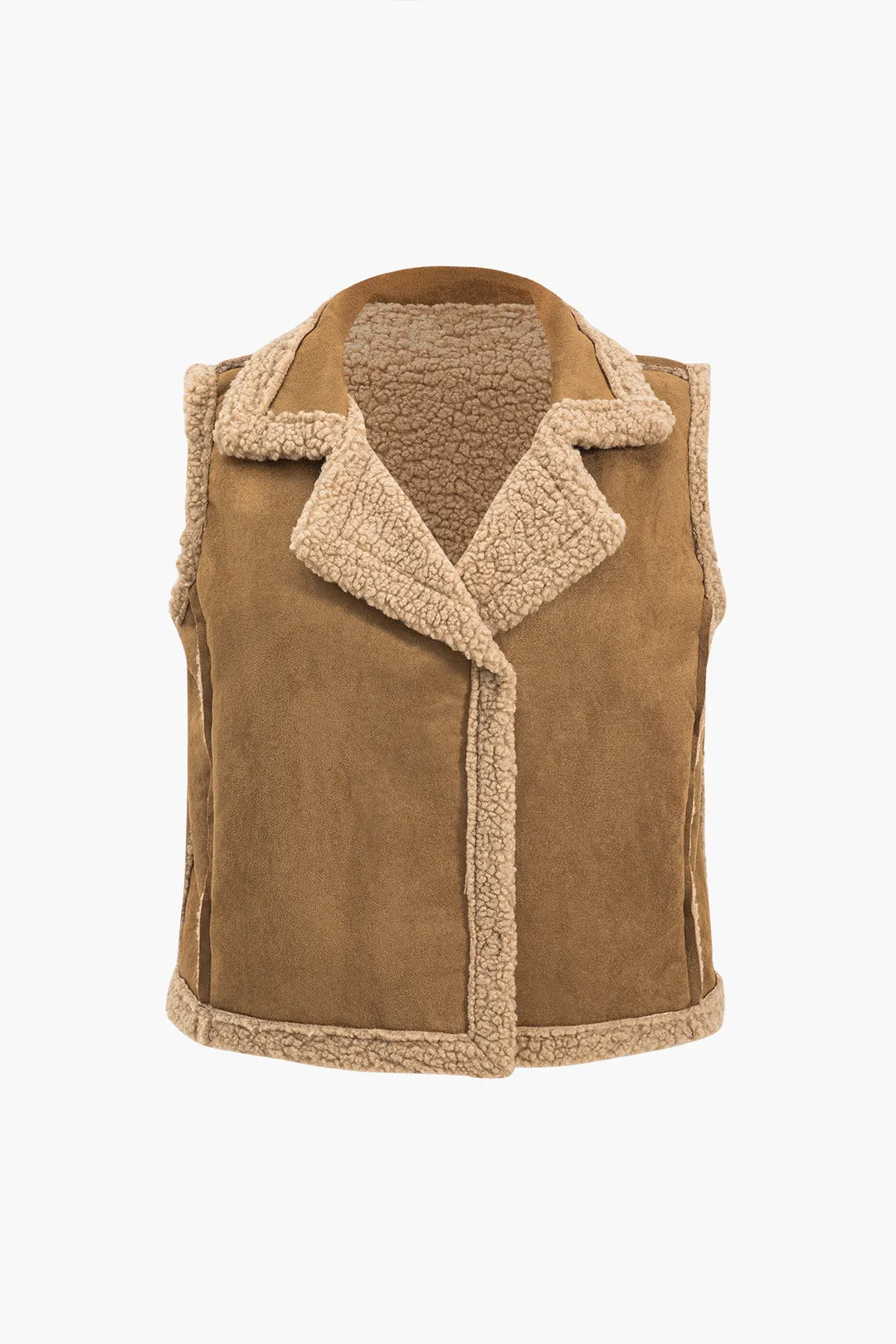 Plus Size Suede Vest sold by Micas