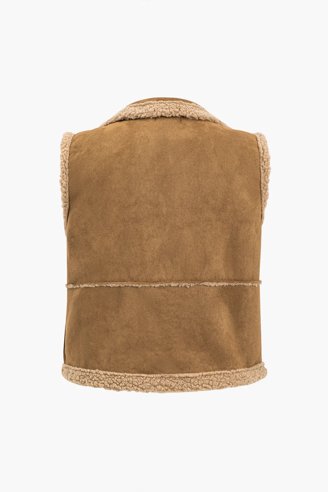 Plus Size Suede Vest sold by Micas product image thumbnail 2