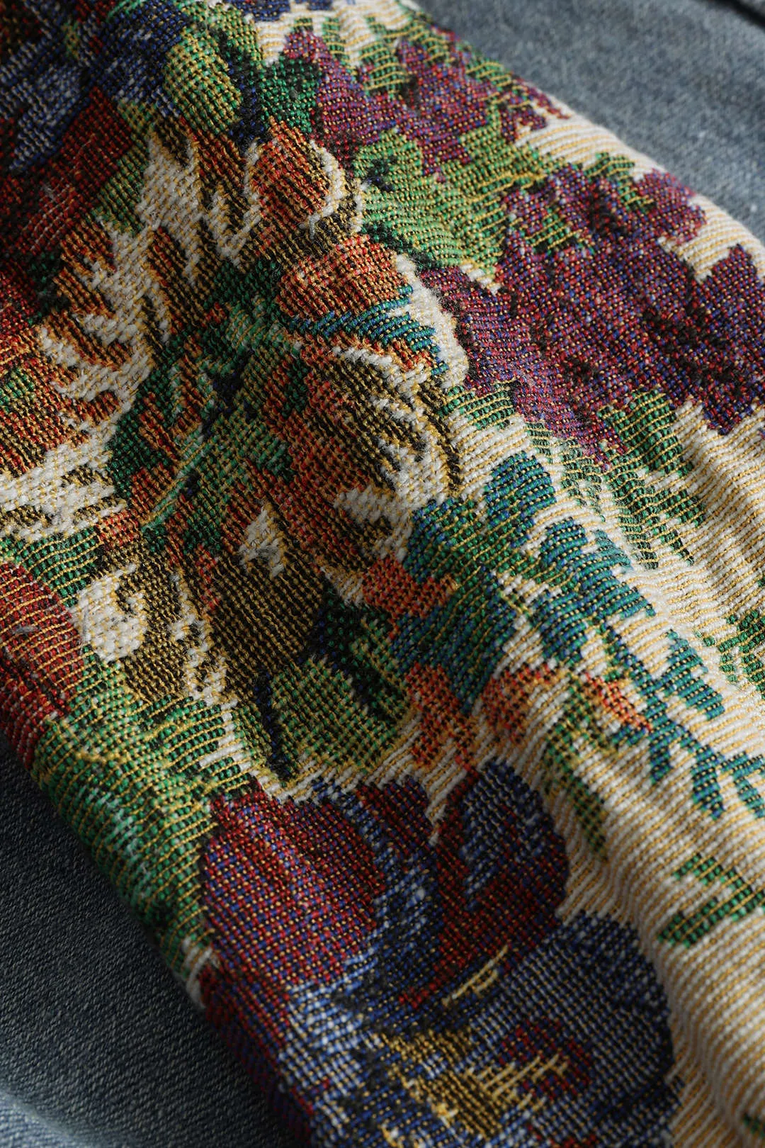 Floral Denim Patchwork Overtøj sold by Micas product image thumbnail 4