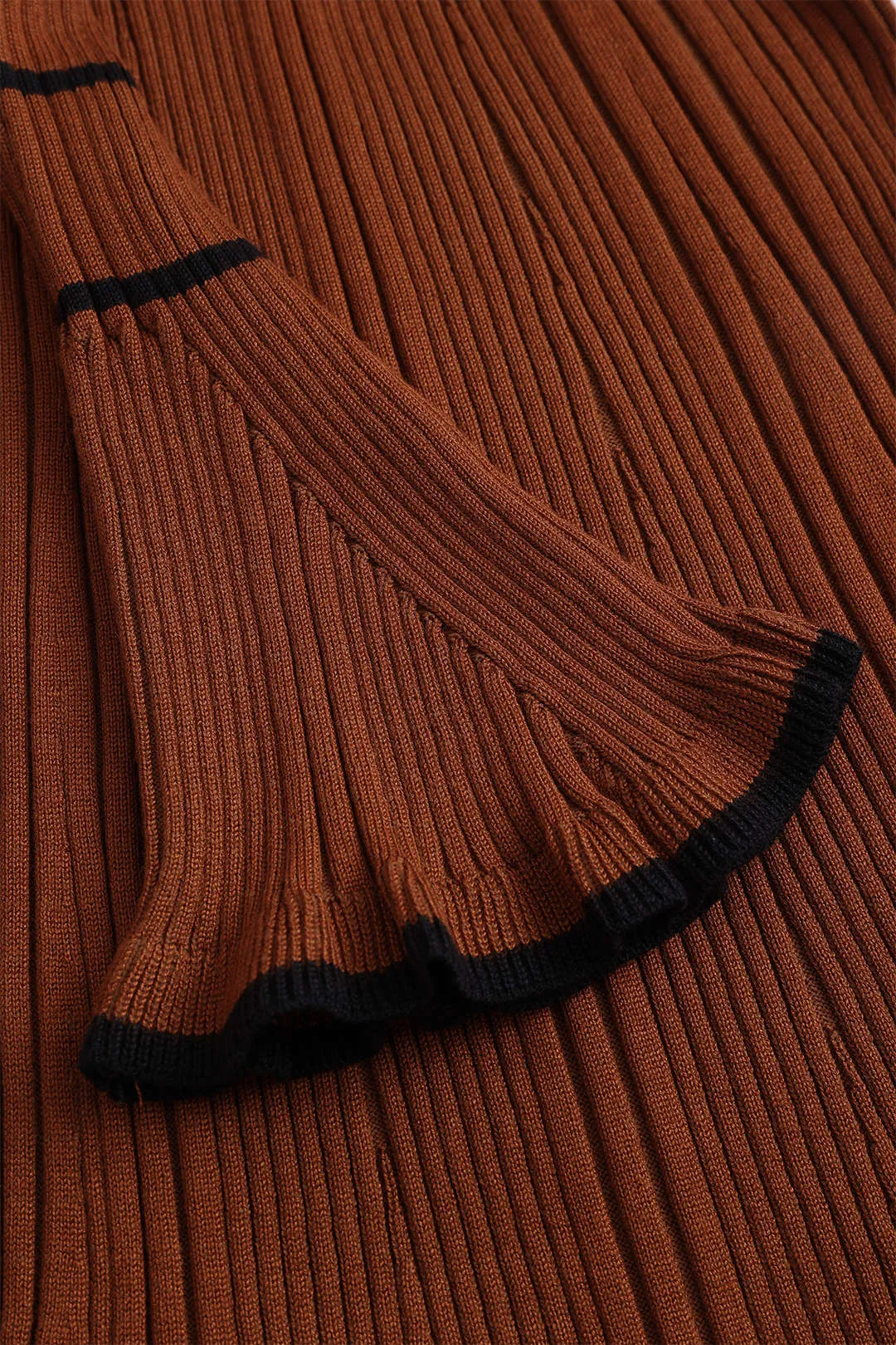 Strik langærmet knapkjole sold by Micas product image thumbnail 5