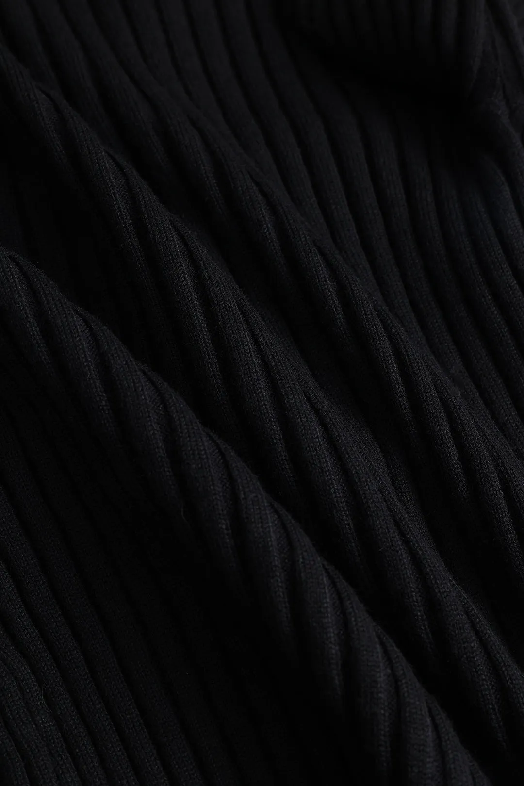 Knit Faux Leather Patchwork Pocket Cardigan sold by Micas product image thumbnail 4