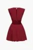 Ruched ærmeløs mini kjole sold by Micas