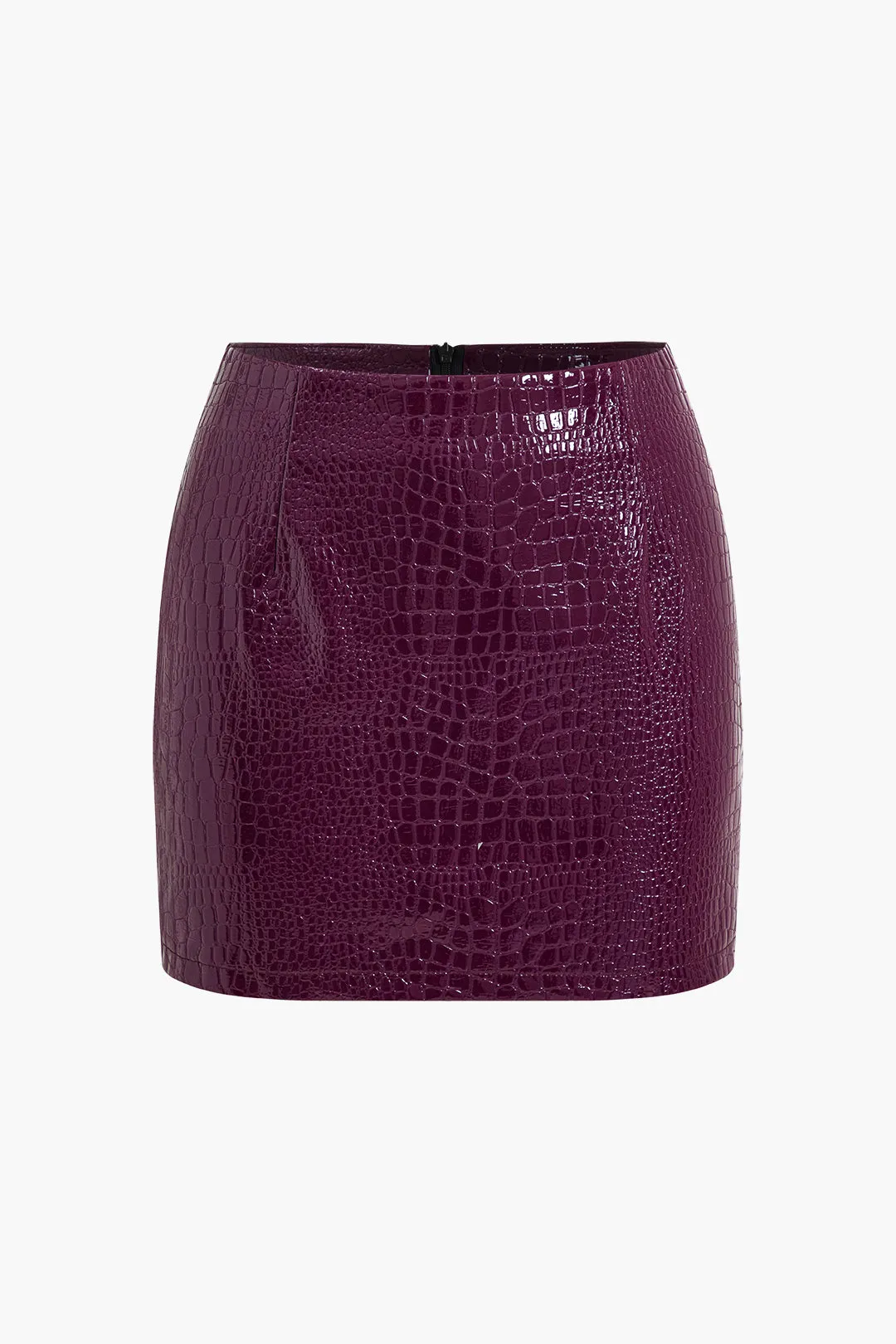 Faux Leather Skirt sold by Micas