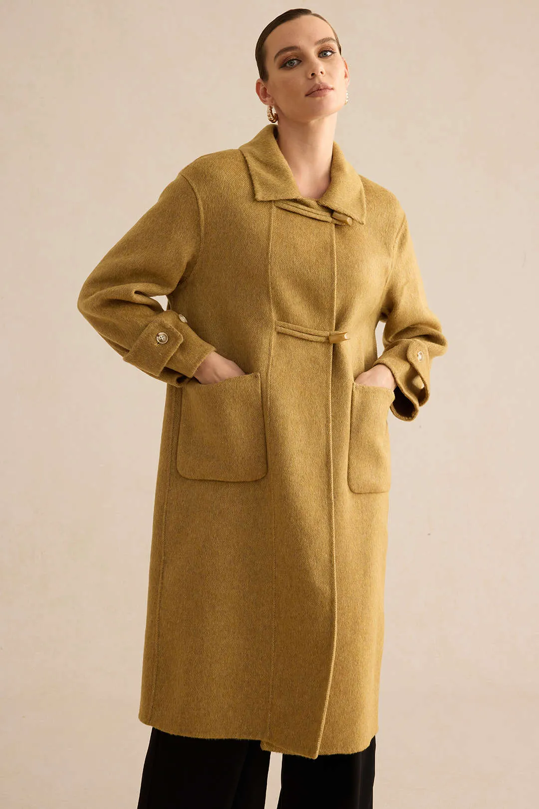 Uld frakke sold by Micas product image thumbnail 3