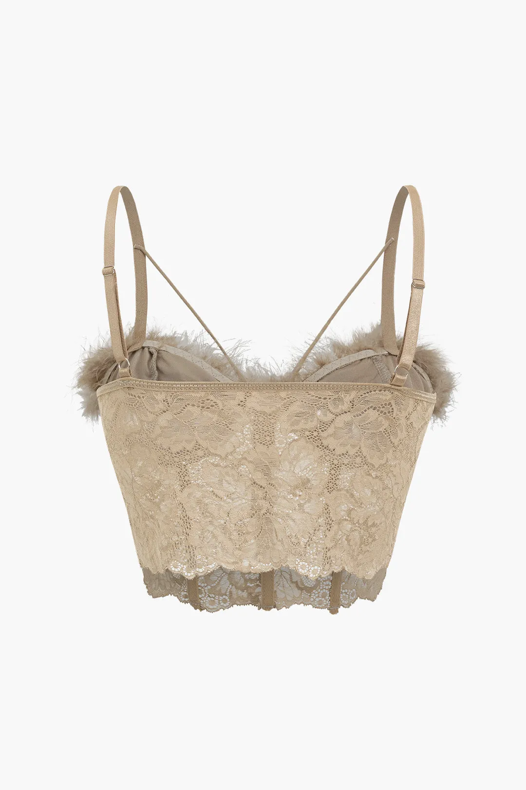 Fjerdetaljer bustier cami top sold by Micas product image thumbnail 2