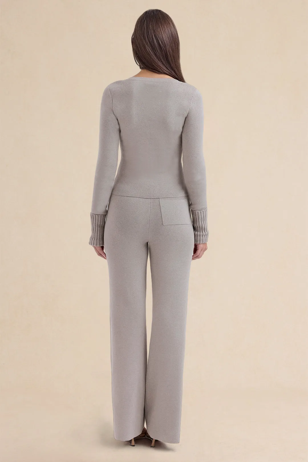 Basic Knit Top And Pants Set sold by Micas product image thumbnail 2