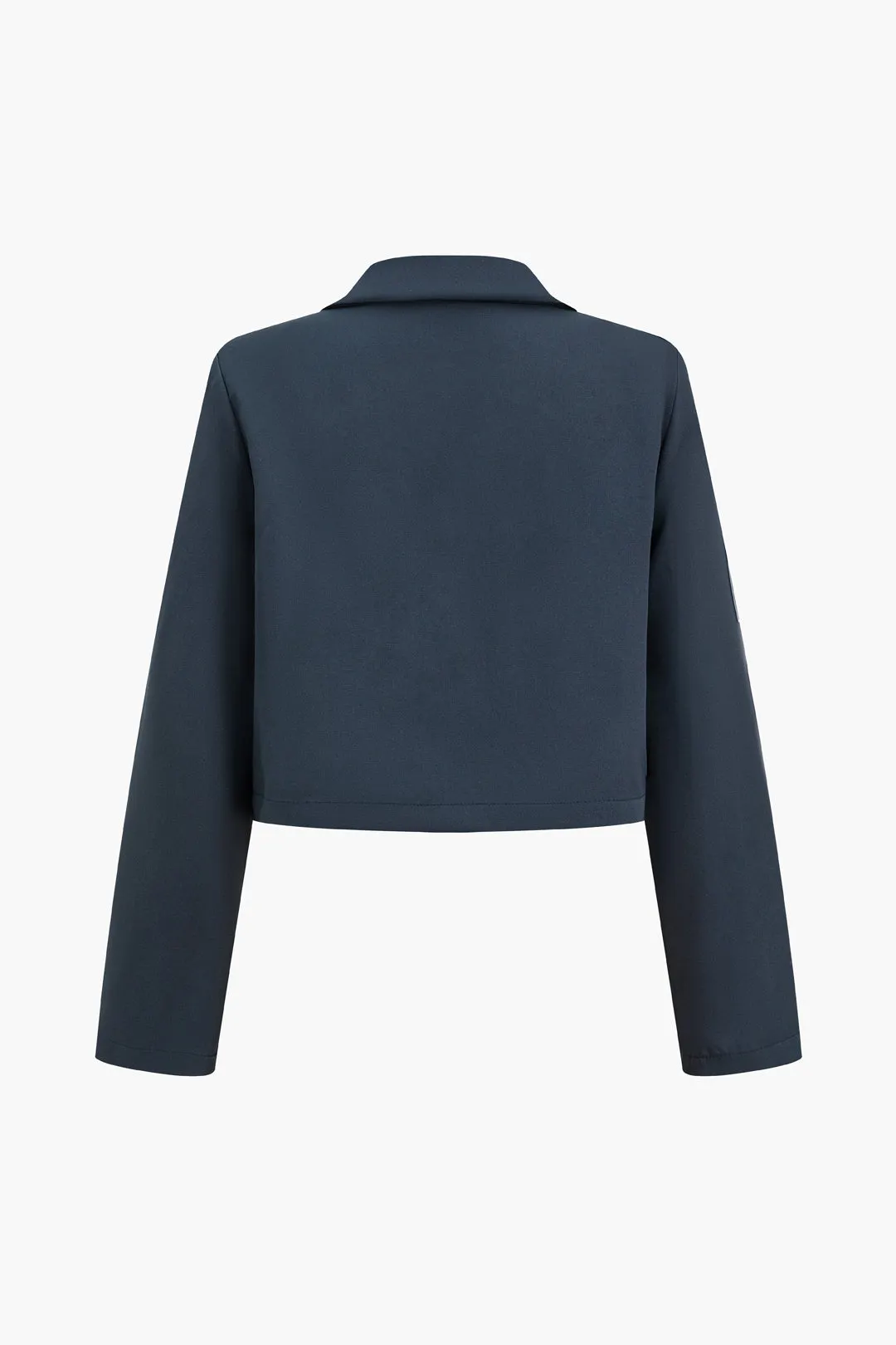 Notched Lapel Blazer And High Waist Trousers Set sold by Micas product image thumbnail 3