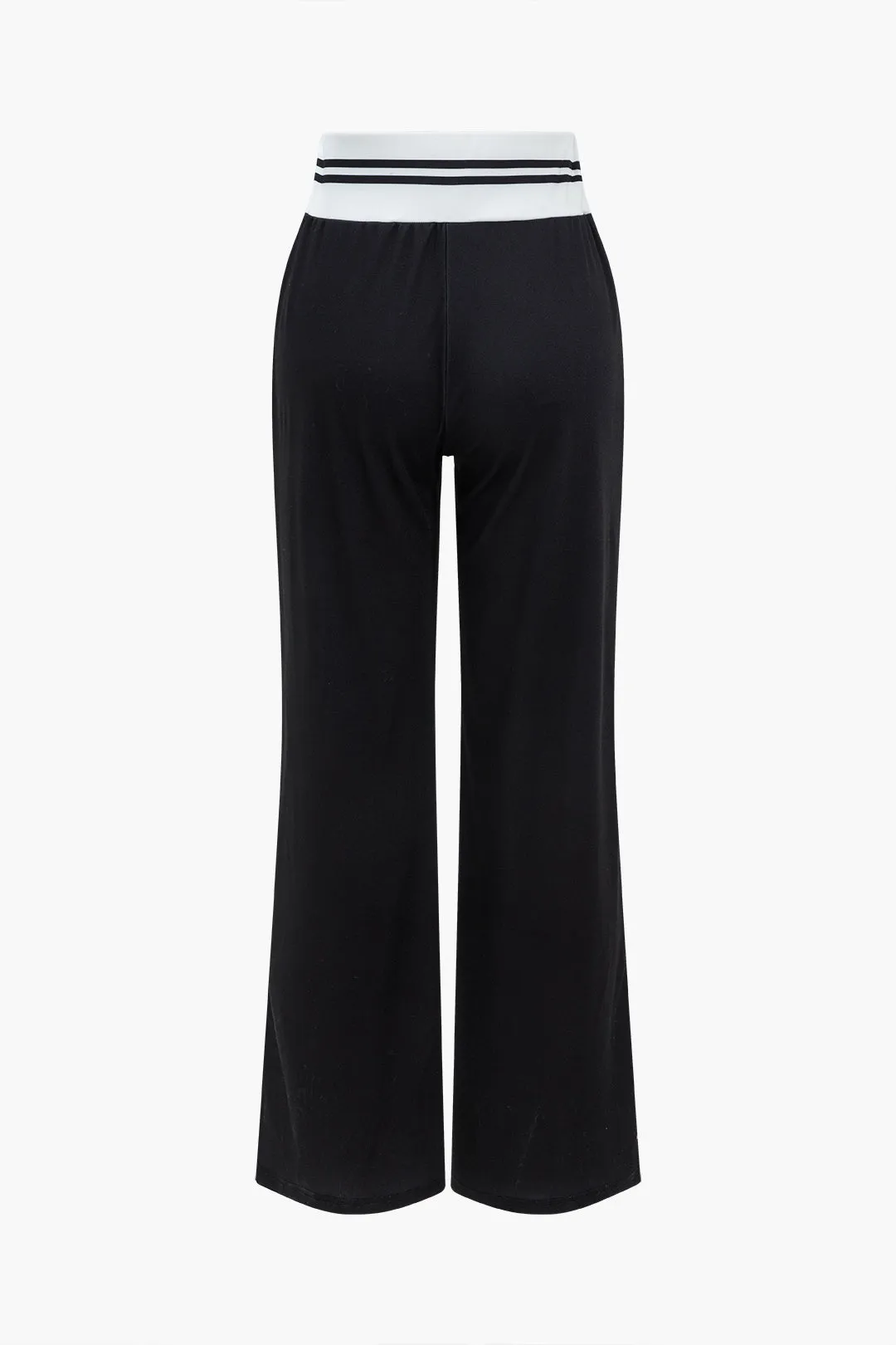 Kontrast lynlås krave beskåret jakke og bukser sæt sold by Micas product image thumbnail 5