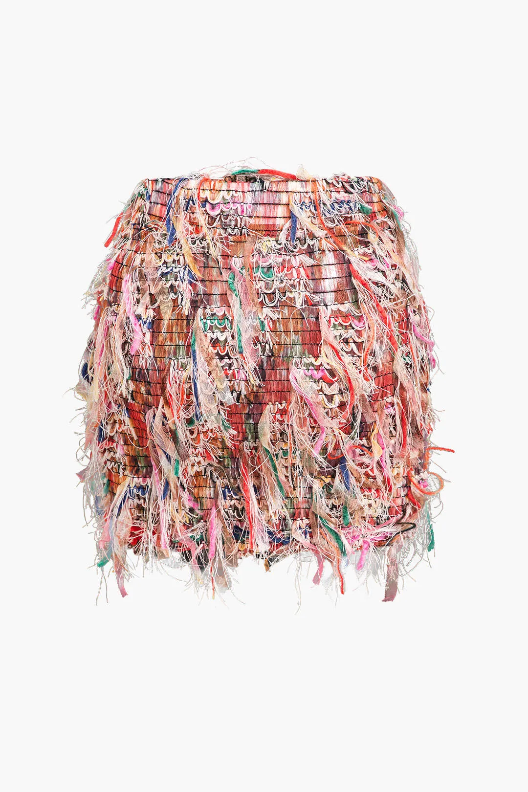 Mesh Fringe Long Sleeve Skirt Set sold by Micas product image thumbnail 5