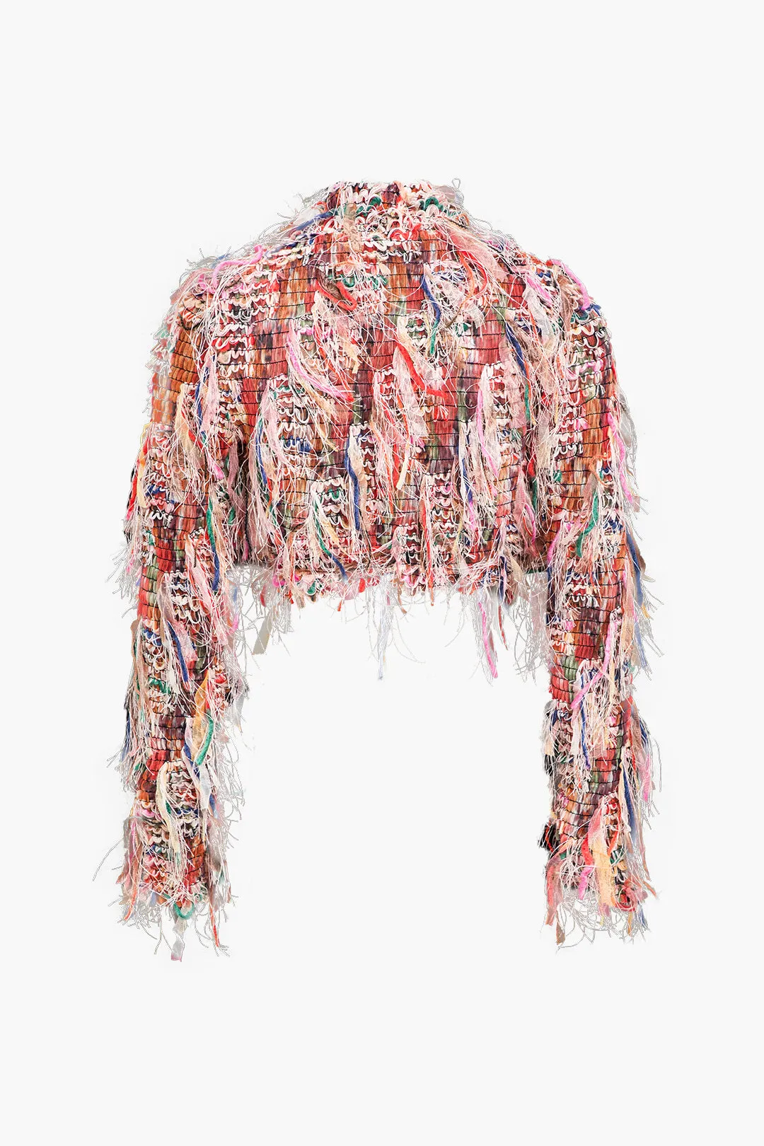 Mesh Fringe Long Sleeve Skirt Set sold by Micas product image thumbnail 4