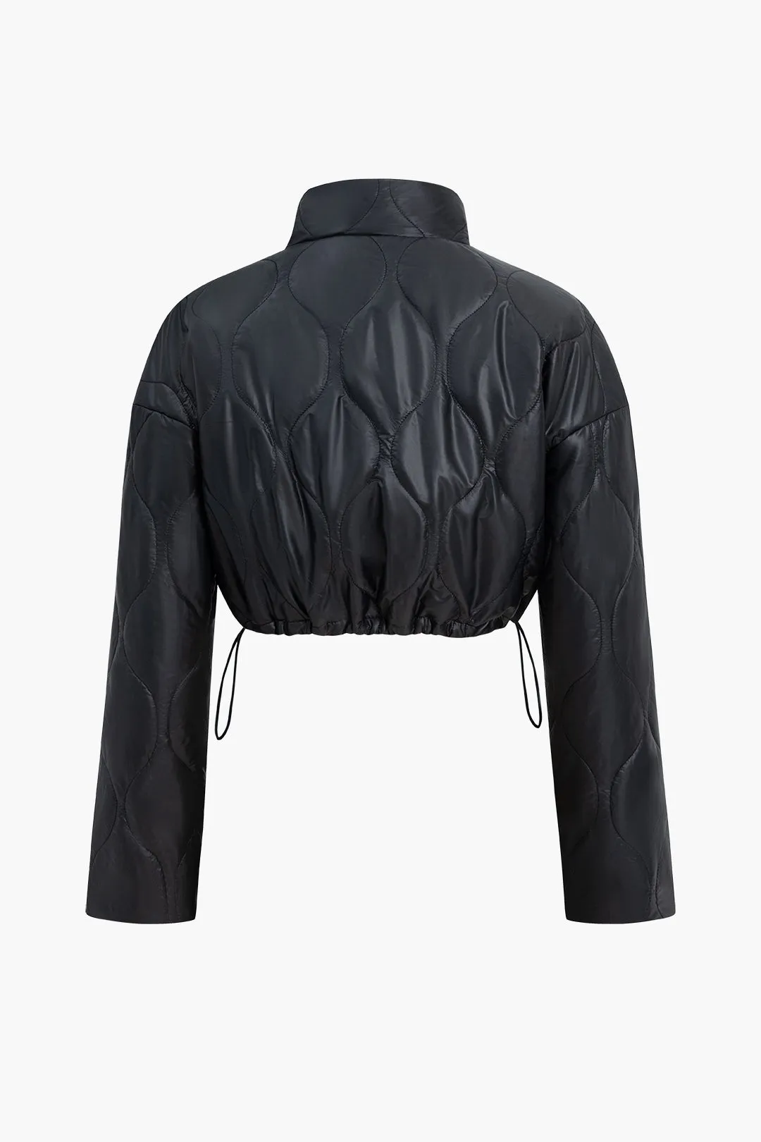 Padded Cropped Jacket And Mini Skirt Set sold by Micas product image thumbnail 4