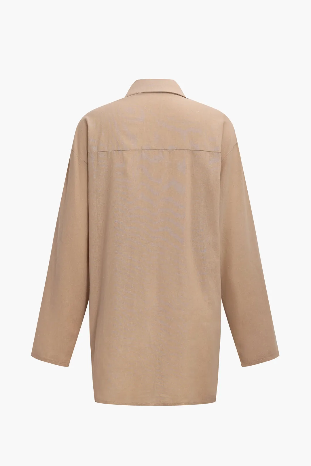 Solid skjorte og shorts sæt sold by Micas product image thumbnail 3