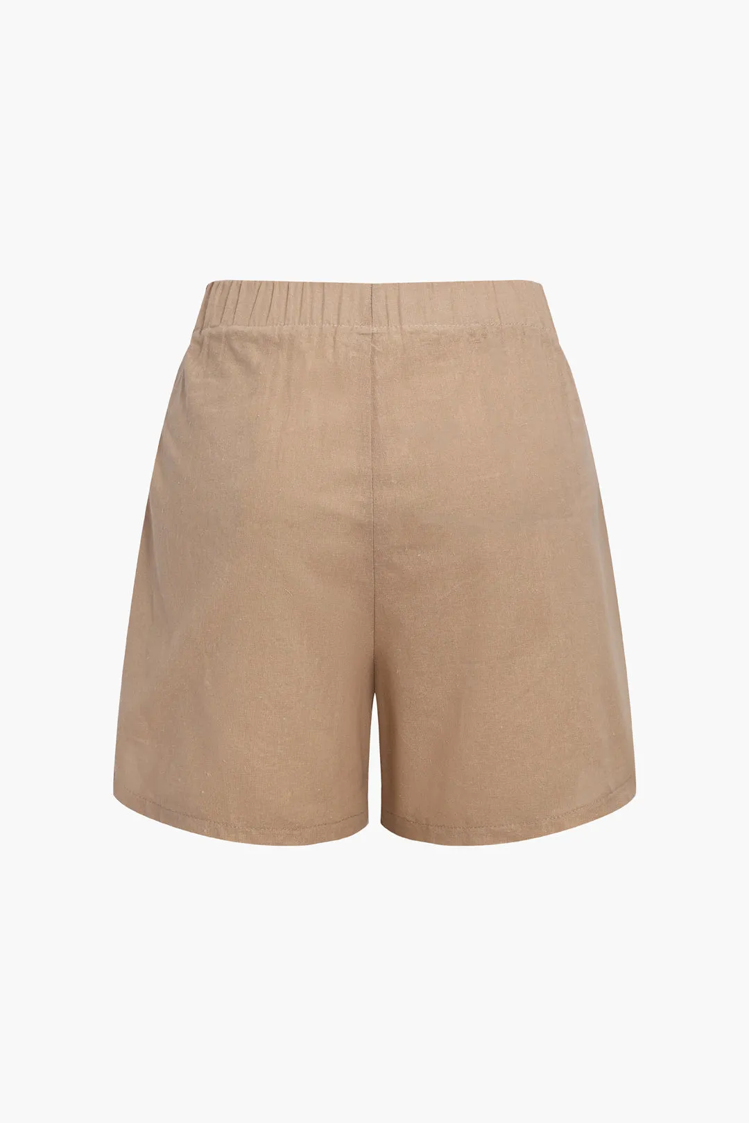 Solid skjorte og shorts sæt sold by Micas product image thumbnail 5