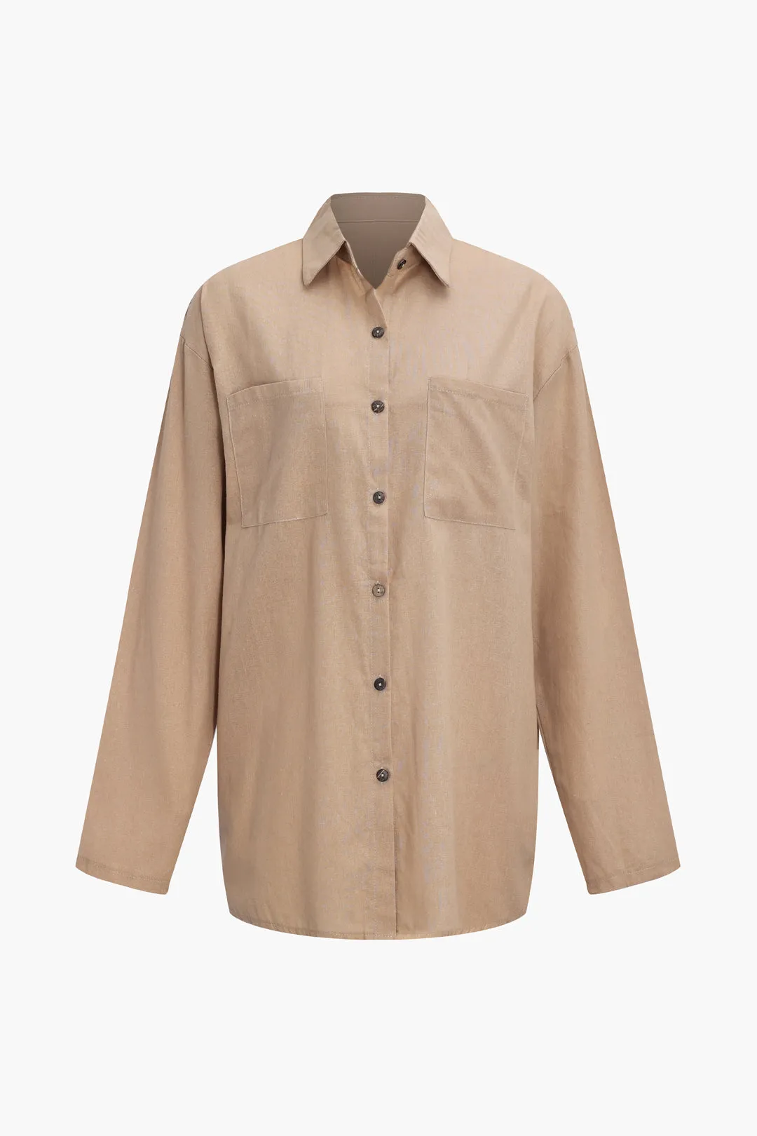 Solid skjorte og shorts sæt sold by Micas product image thumbnail 2