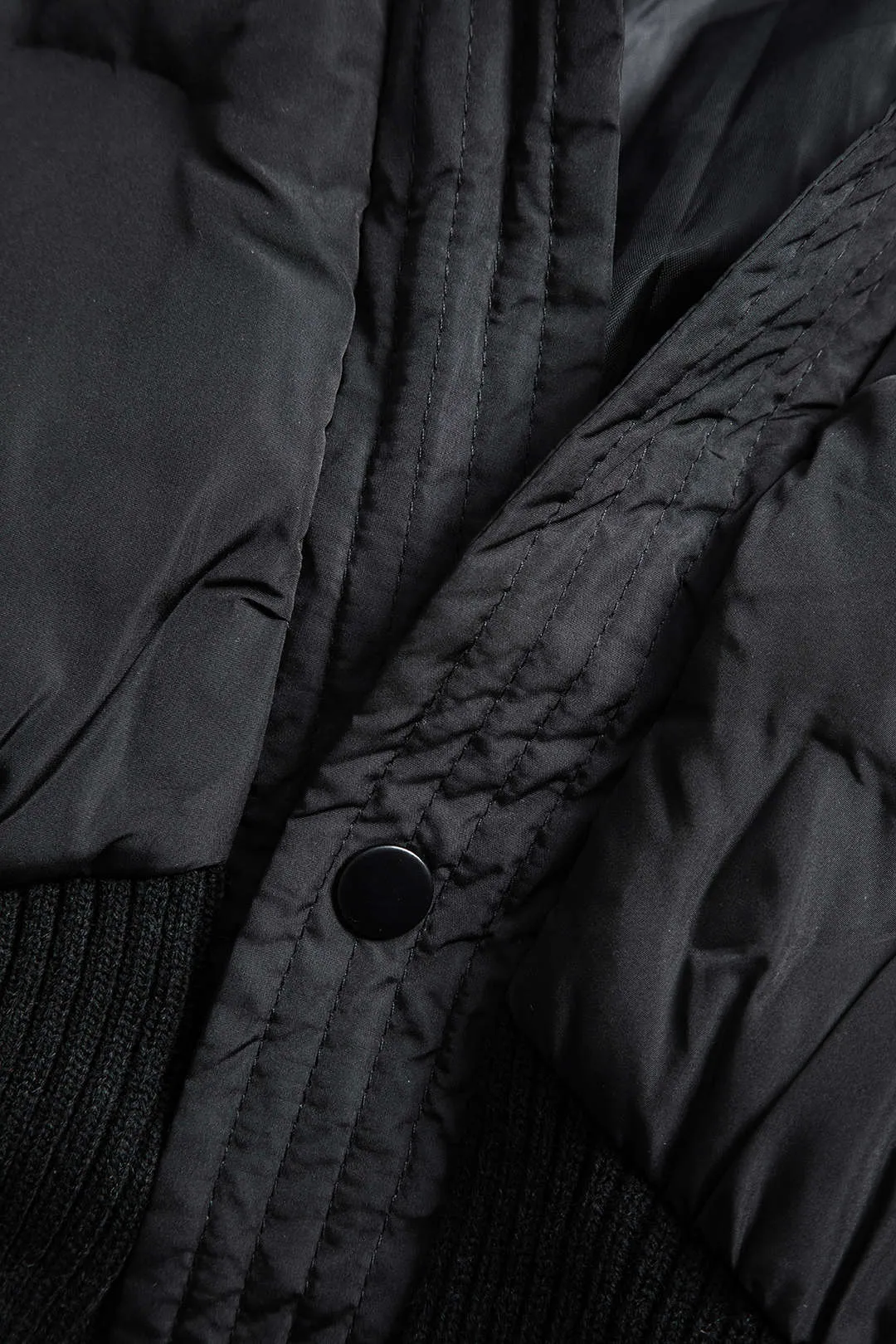 Belted Patchwork Puffer sold by Micas product image thumbnail 4