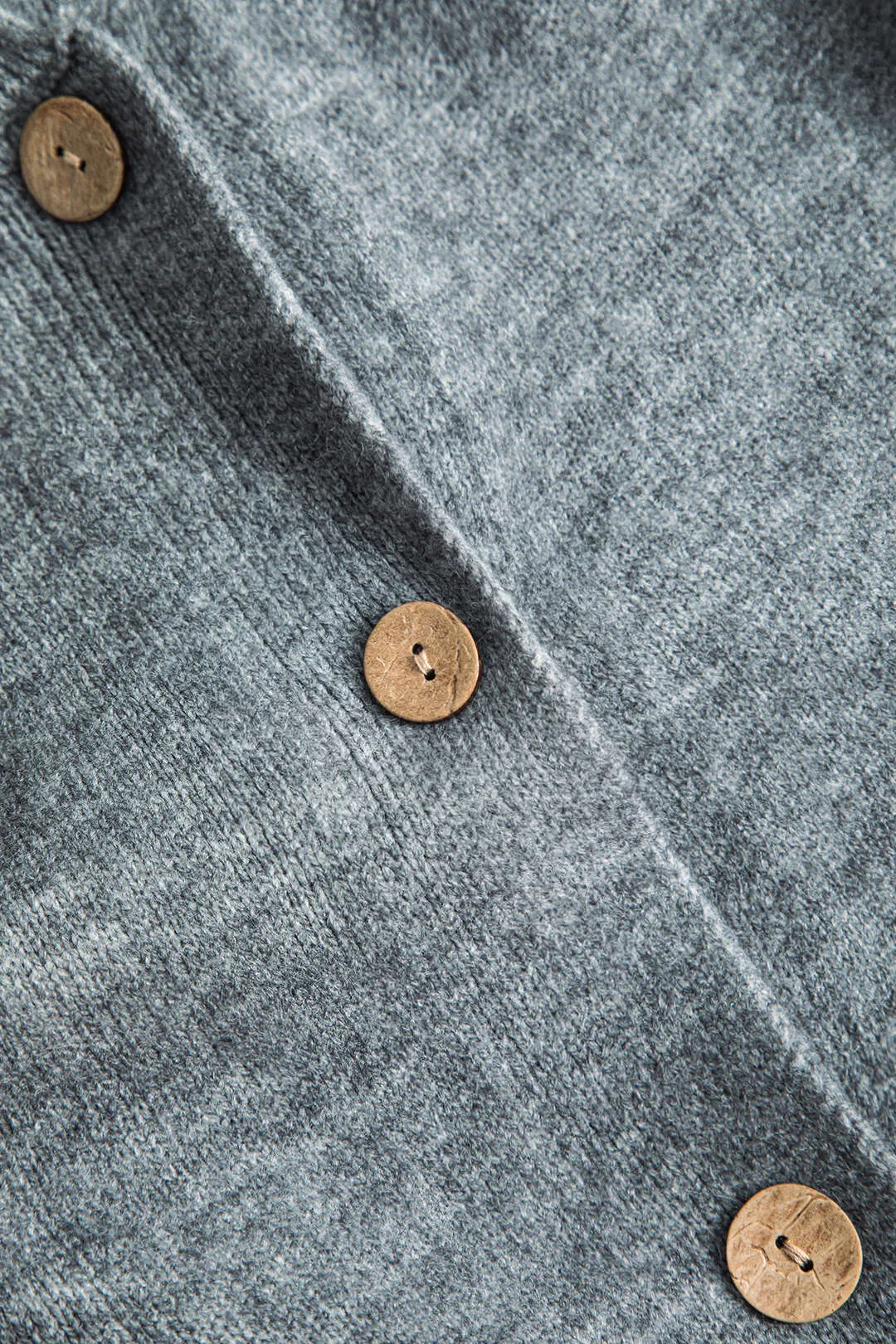 Knit Button Distressed Vest sold by Micas product image thumbnail 3