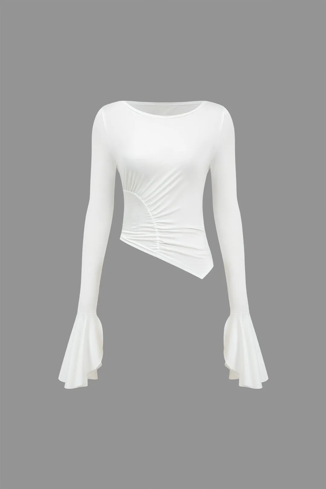 Ruched Bell Sleeve Top og Nederdel sold by Micas product image thumbnail 3