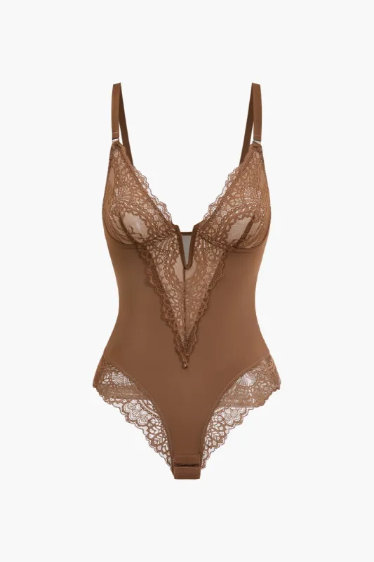 Bustier blonder ring lingeri bodysuit sold by Micas