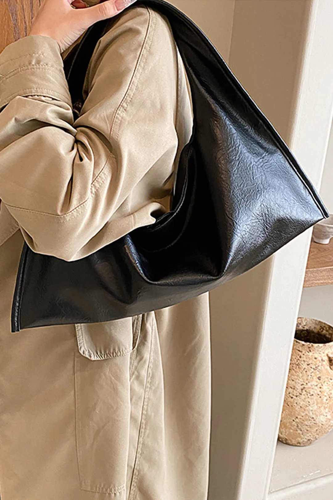 Dobbeltsidet retro skuldertaske sold by Micas product image thumbnail 3