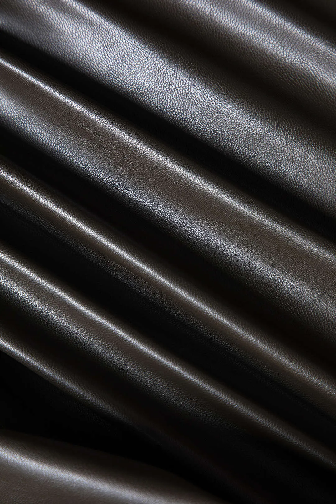 Faux Leather Zipper Pocket Cropped Jacket sold by Micas product image thumbnail 3