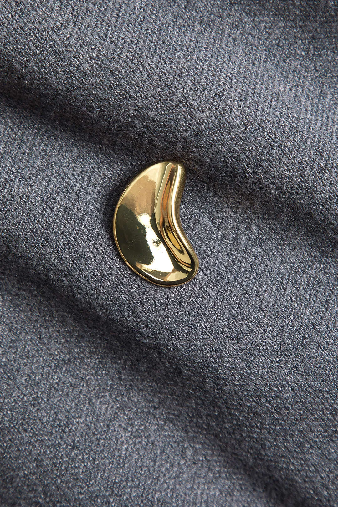 Sweater Metallic Button Long Sleeve Pleated Dress sold by Micas product image thumbnail 3