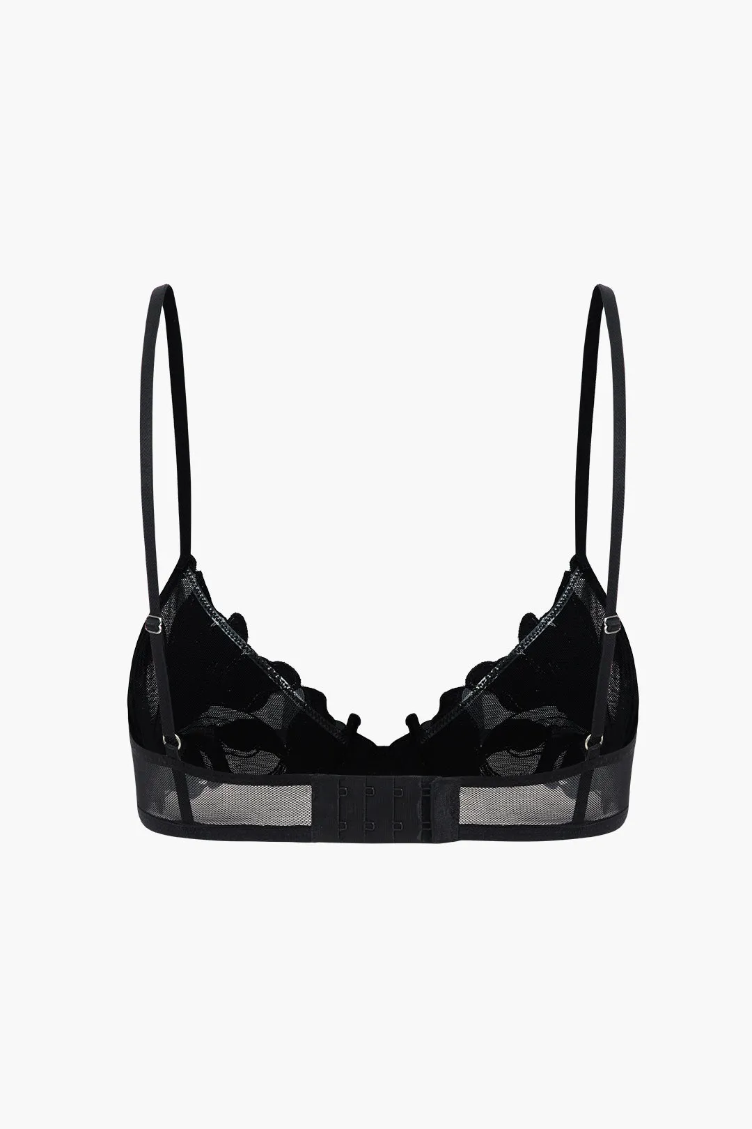 Floral Abstract Mesh Bustier Underwire Brassiere sold by Micas product image thumbnail 2