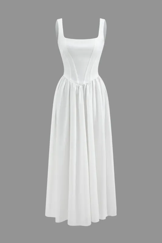 Sleeveless Square Neck Maxi Dress sold by Micas