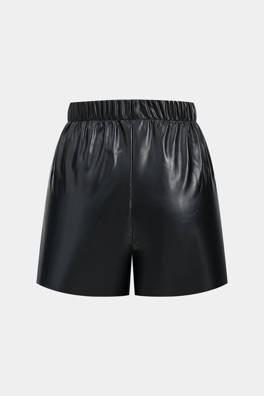 Grundlæggende faux læder shorts sold by Micas product image thumbnail 2
