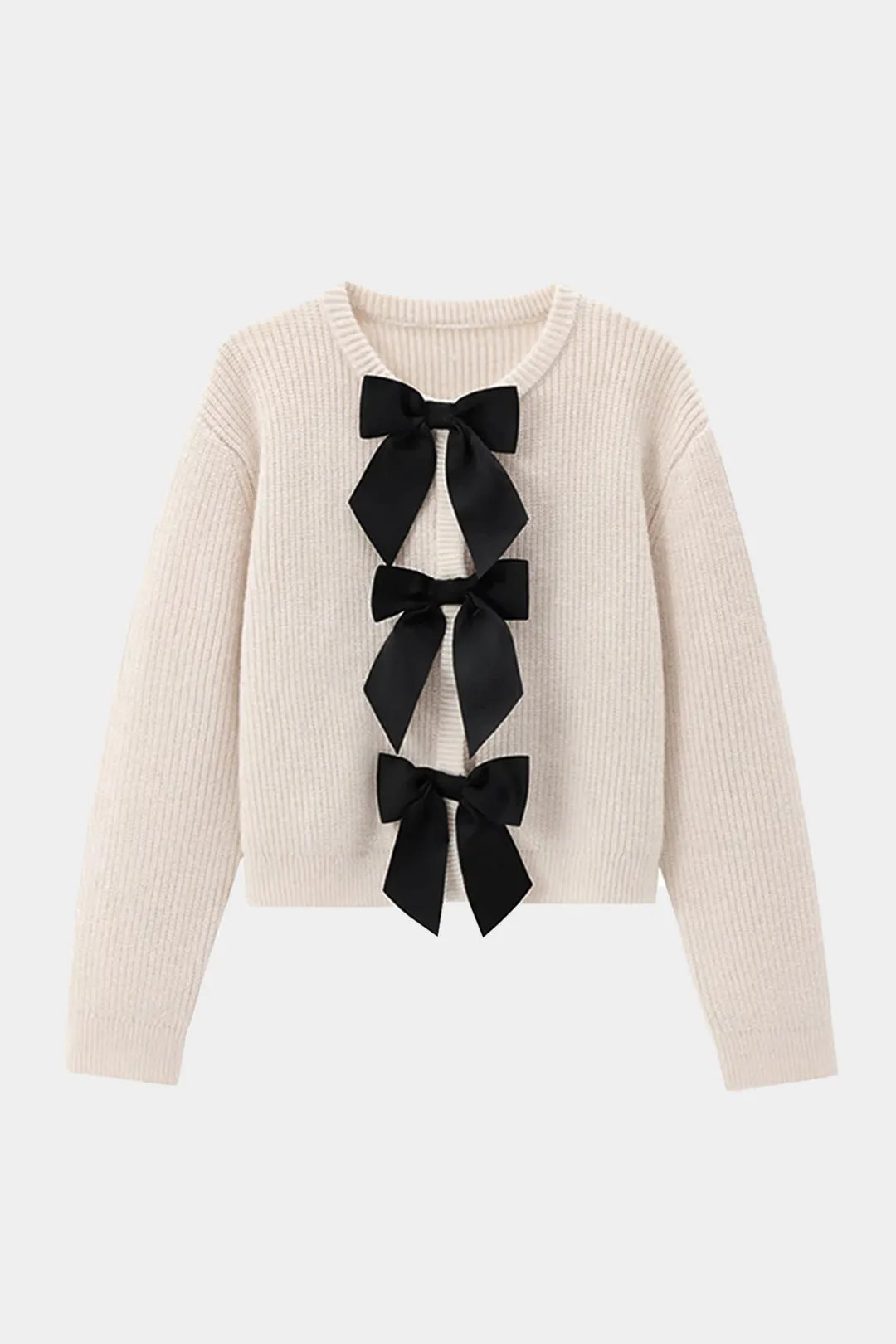 Strikket sluebeting langærmet top sold by Micas