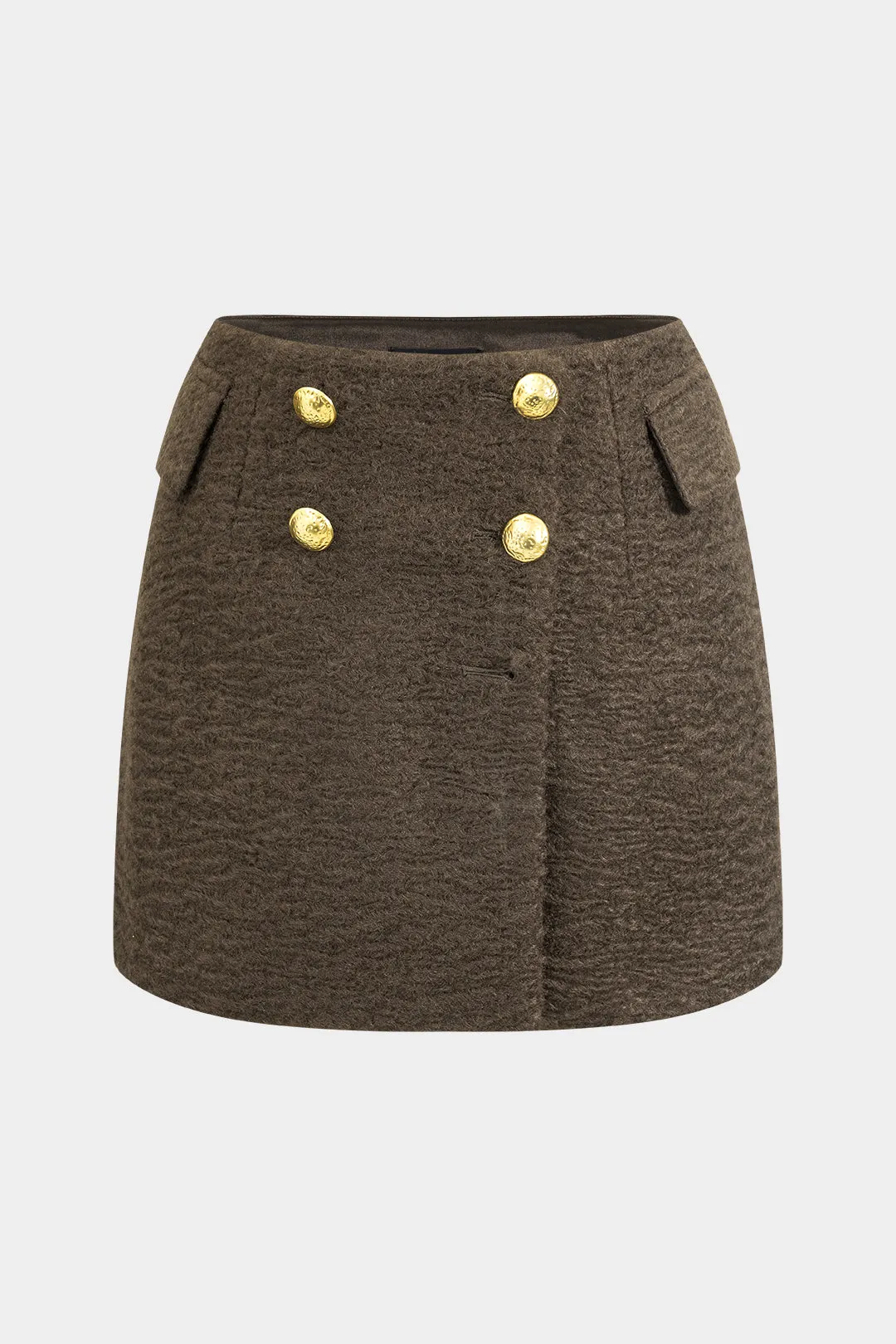 Woolen Cropped Top And Skirt Set sold by Micas product image thumbnail 4