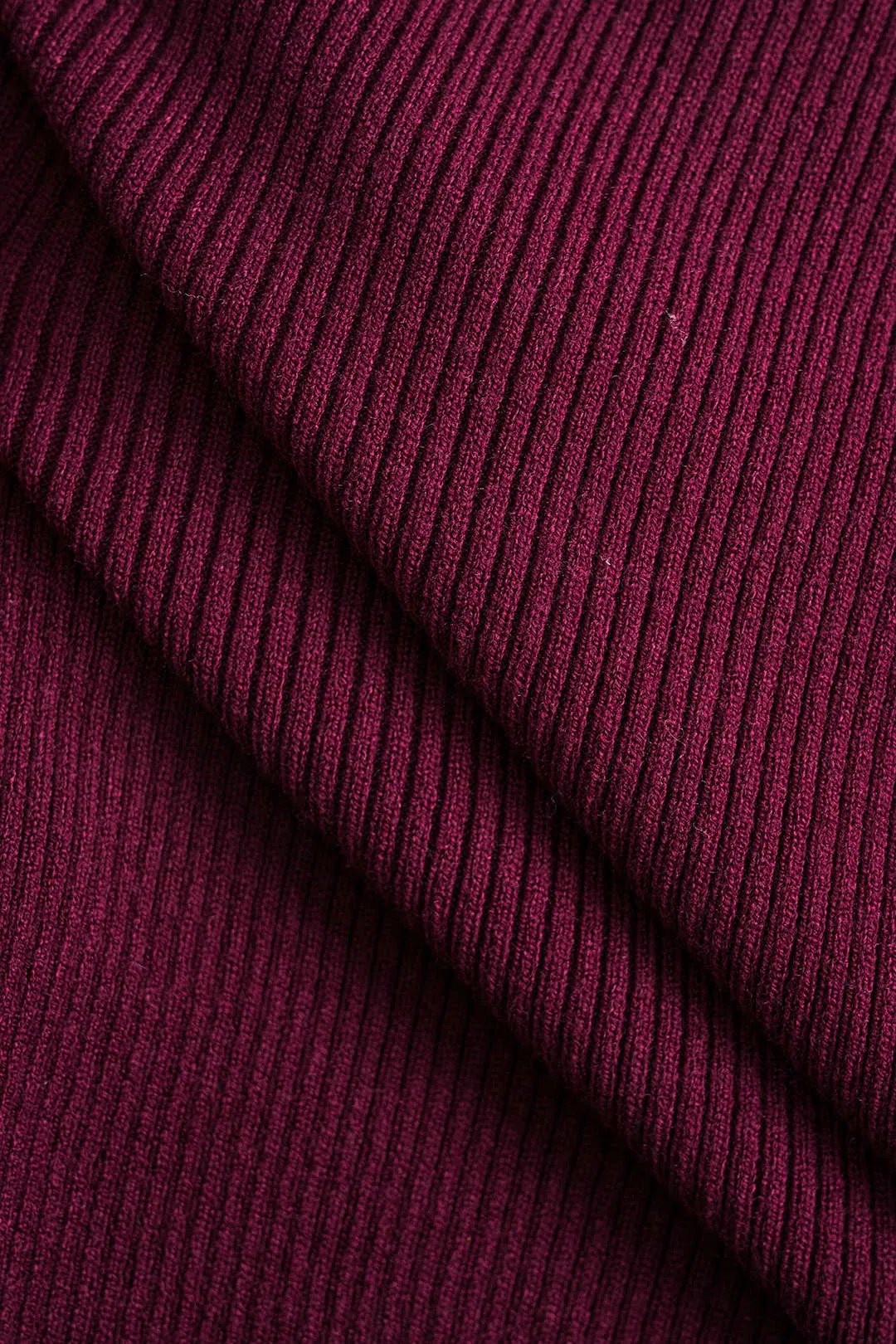 Sweater Ruched V-Neck Long-Sleeve Puff Sleeve Top sold by Micas product image thumbnail 4