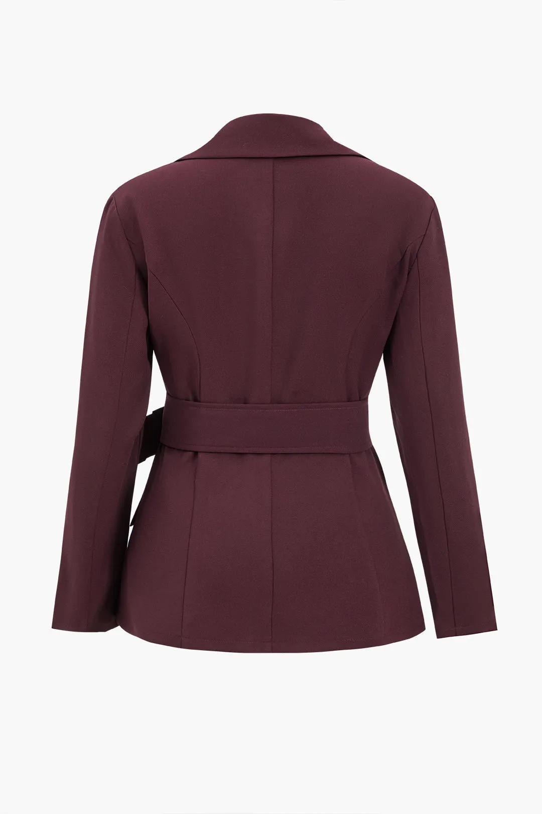 Plus størrelse bælte blazer og bukser sæt sold by Micas product image thumbnail 3