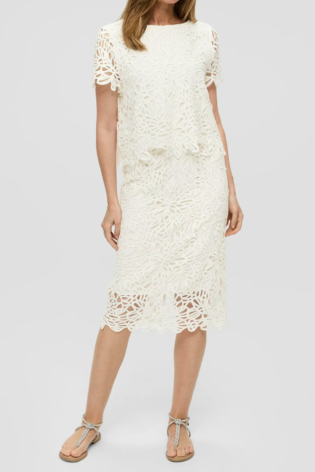 Cut Out Top And Skirt Set sold by Micas