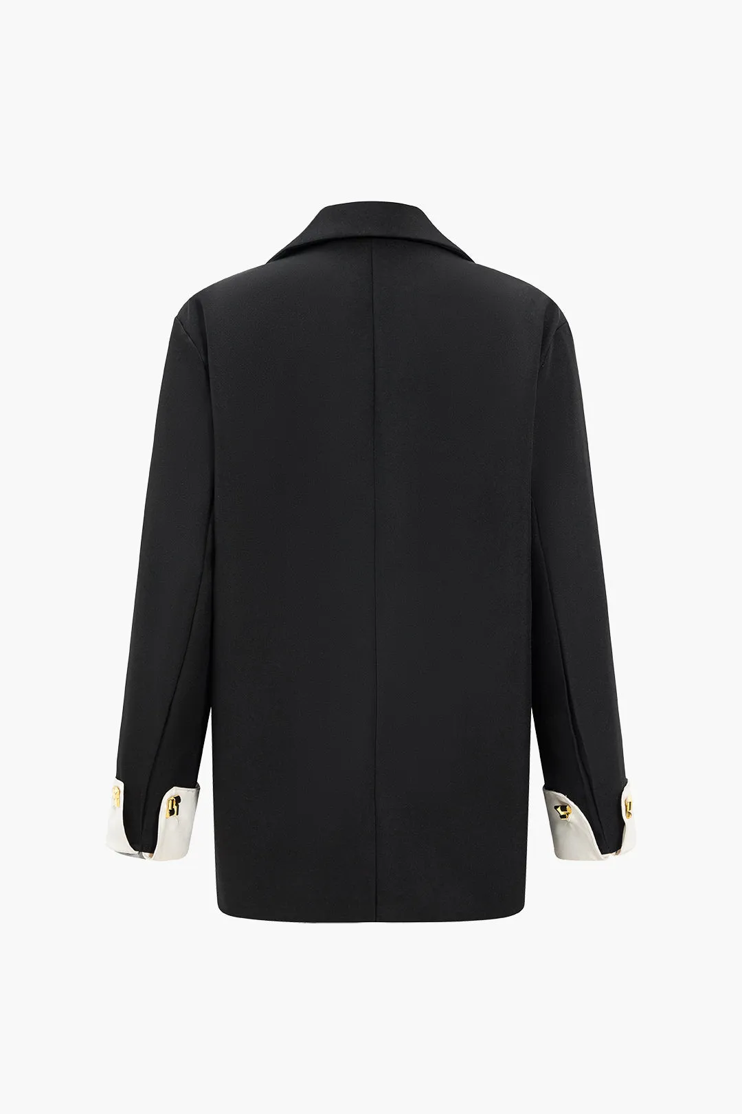 Contrast Button Pocket Blazer sold by Micas product image thumbnail 2