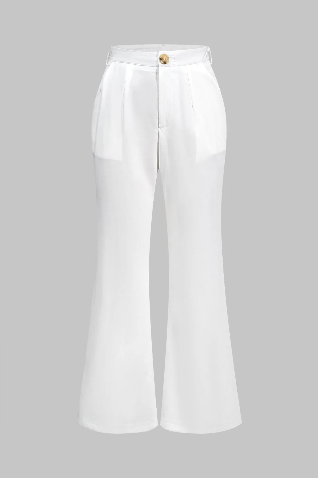 Solid Belted Pocket Blazer And Pants Set sold by Micas product image thumbnail 4