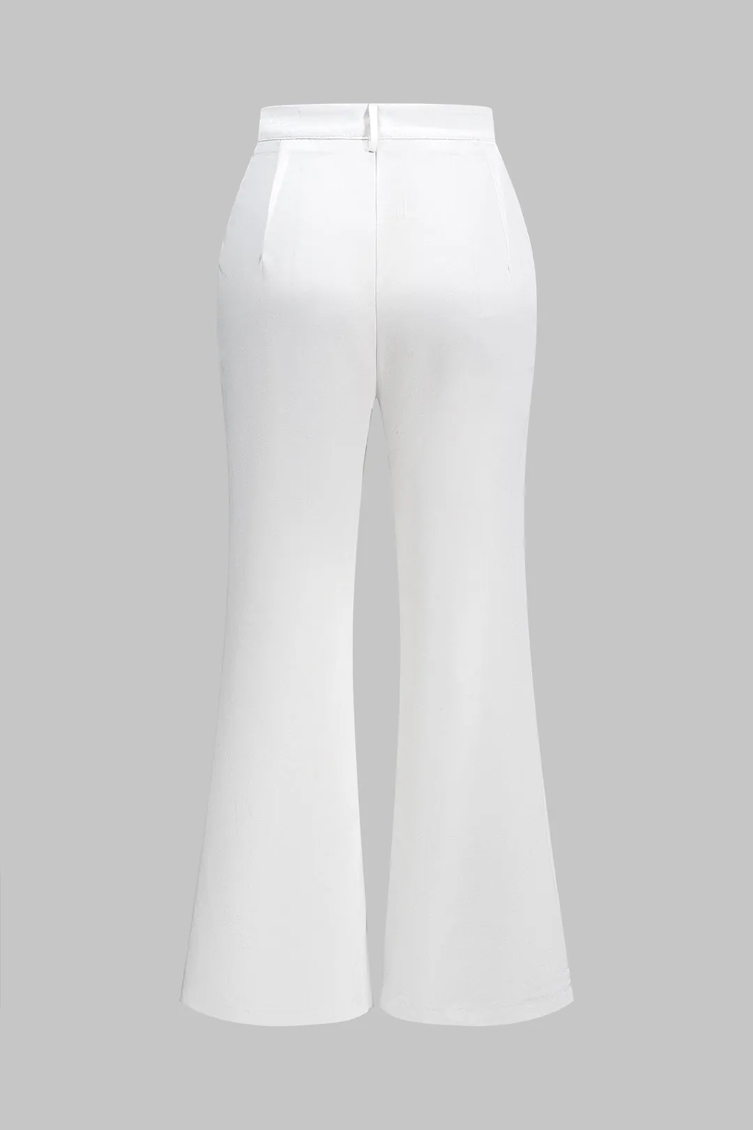 Solid Belted Pocket Blazer And Pants Set sold by Micas product image thumbnail 5