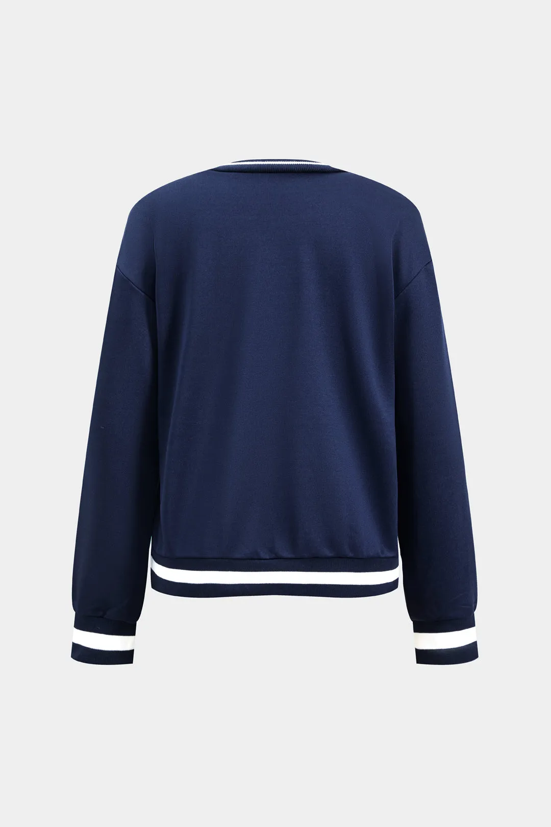 Brevprint top og plisseret nederdel sæt sold by Micas product image thumbnail 3