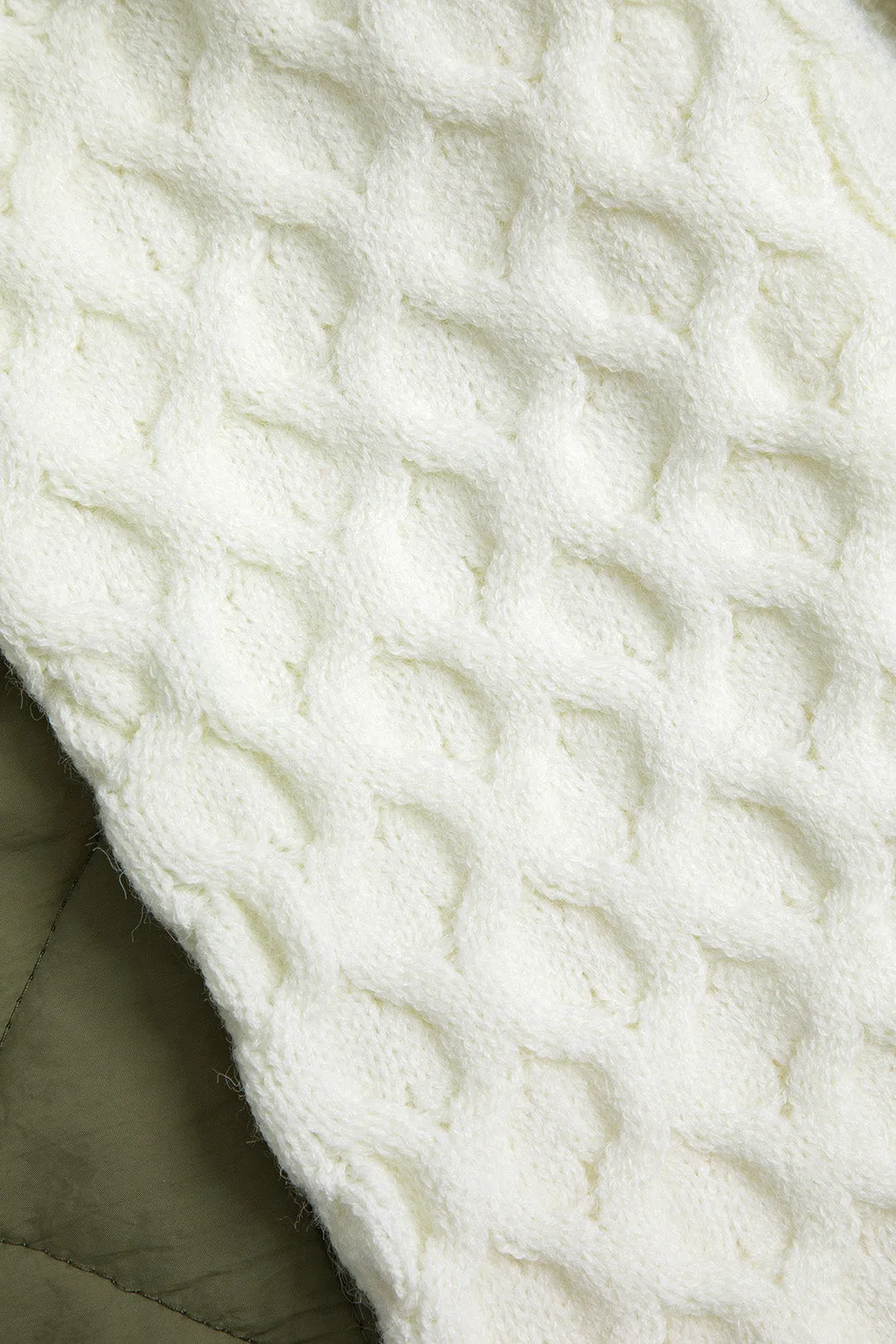 Patchwork Detail Sweater Cardigan sold by Micas product image thumbnail 3