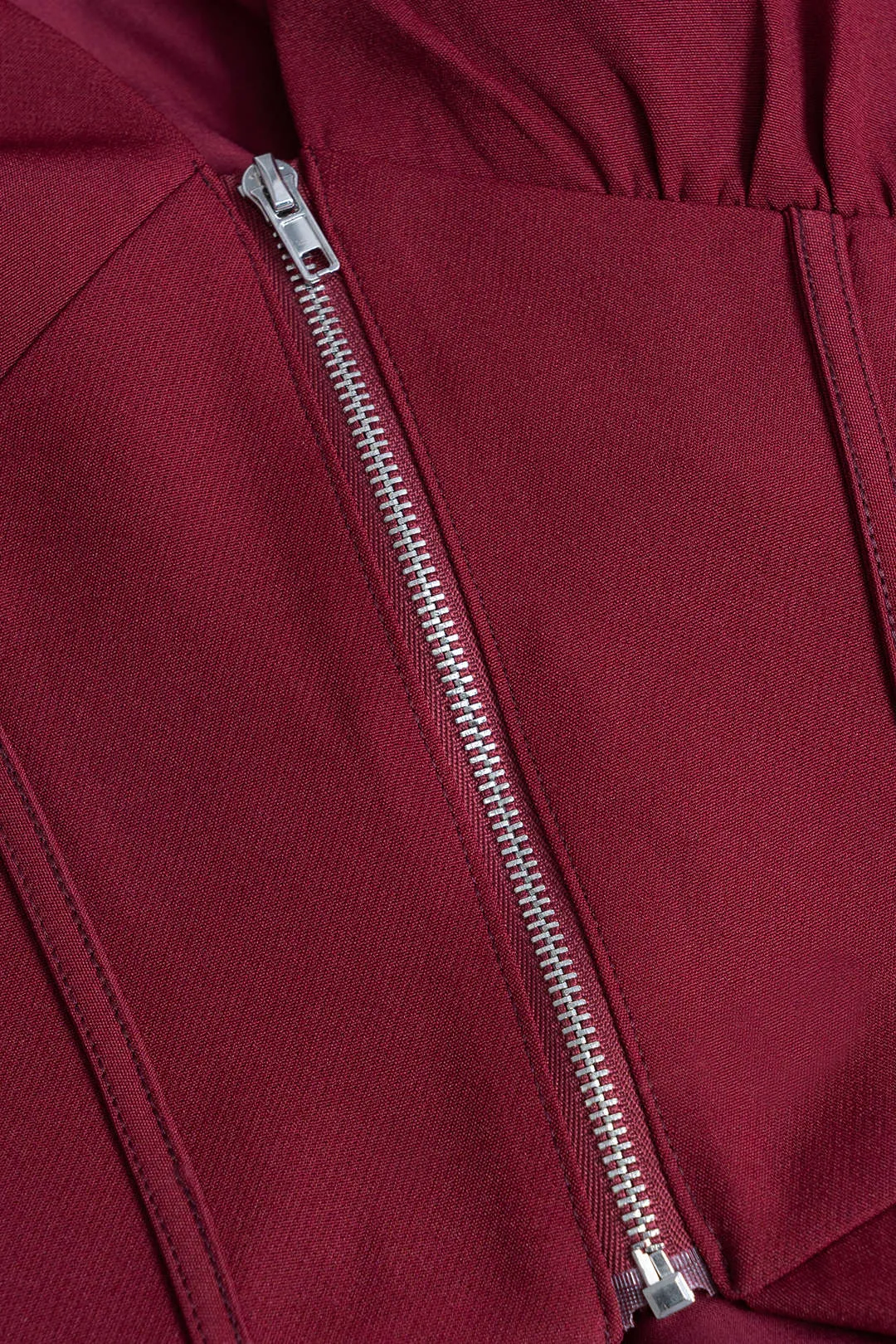 Zipper Detail V-neck Blazer sold by Micas product image thumbnail 4