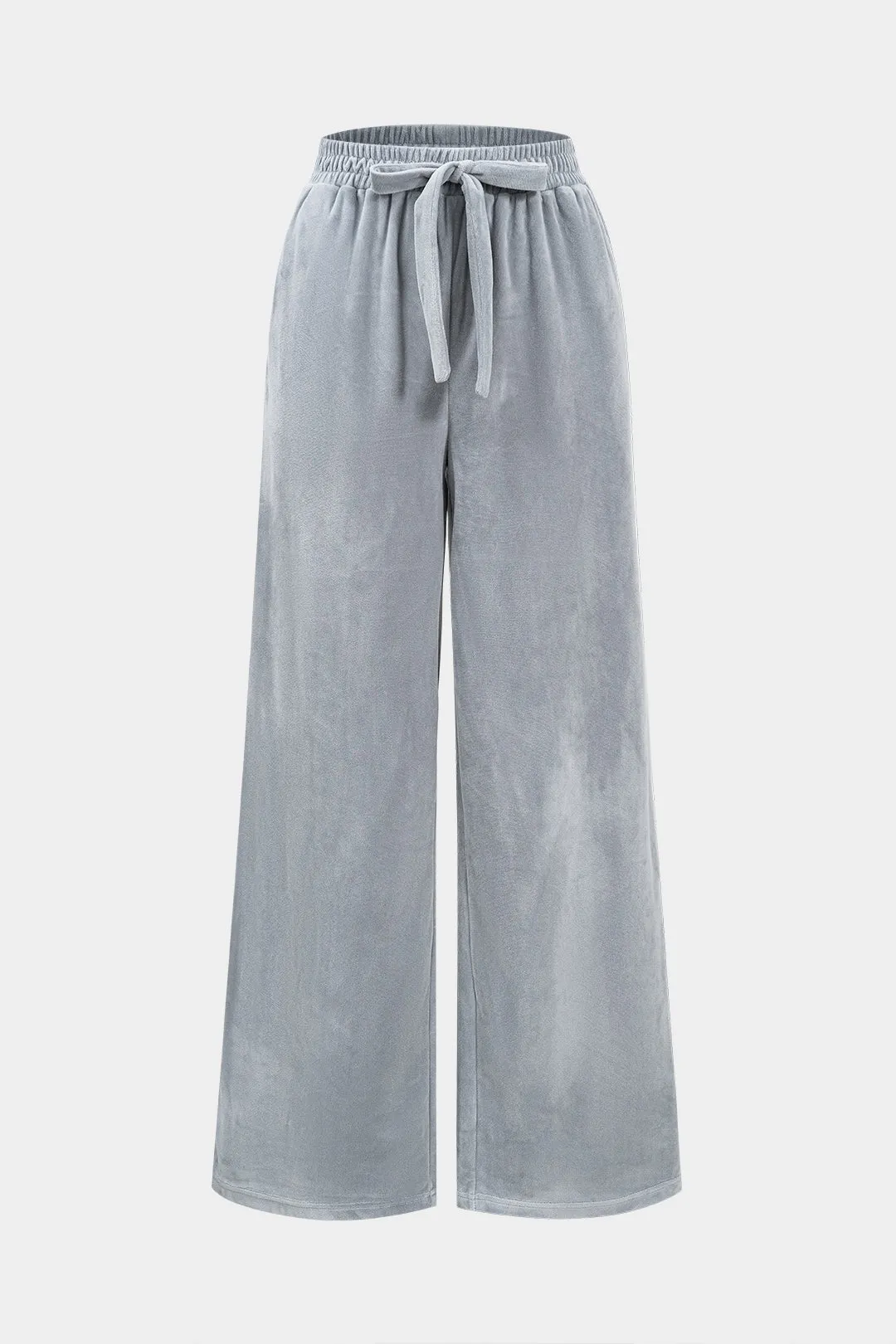 Fløjl lynlås top og brede benbukser sæt sold by Micas product image thumbnail 2