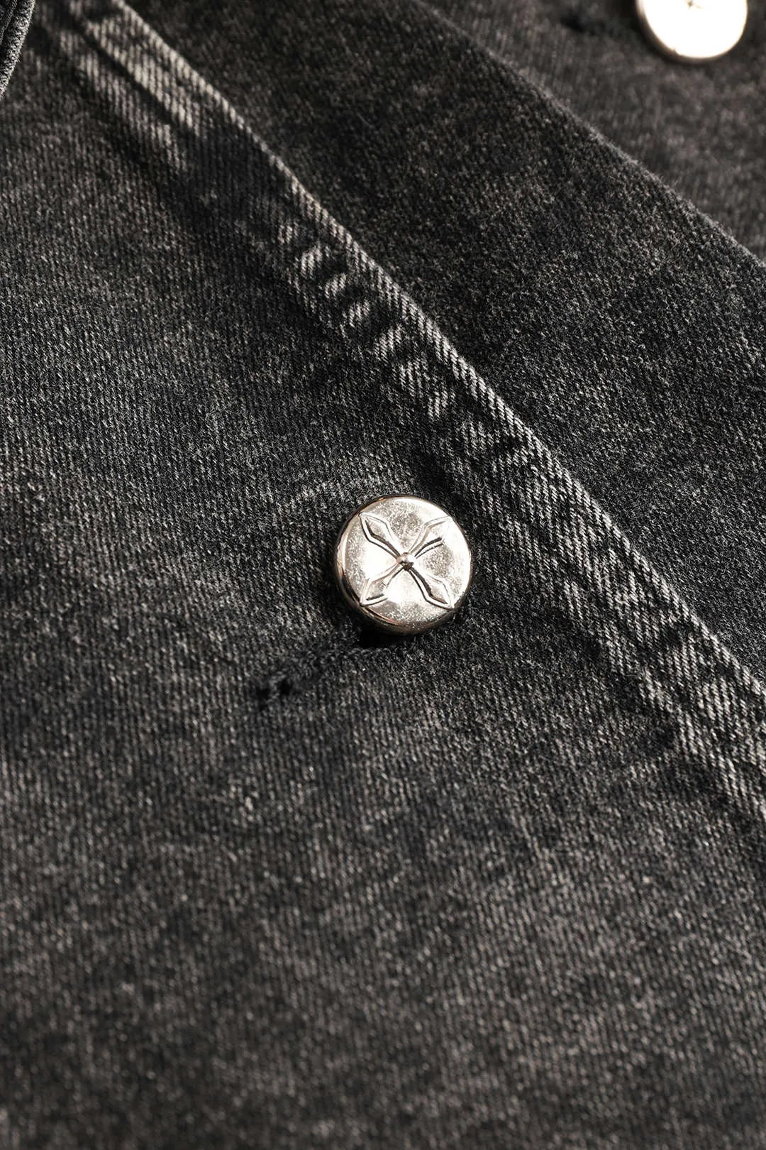 Button Detail Flared Leg Jeans sold by Micas product image thumbnail 3