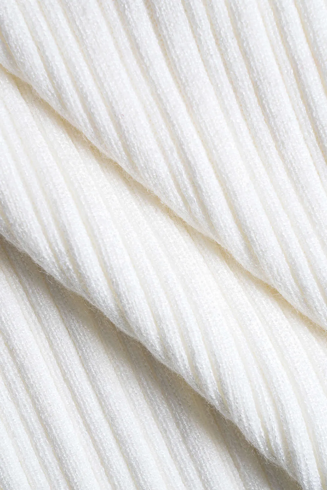 Strikket metallisk knap ruffle kort ærme kjole sold by Micas product image thumbnail 4