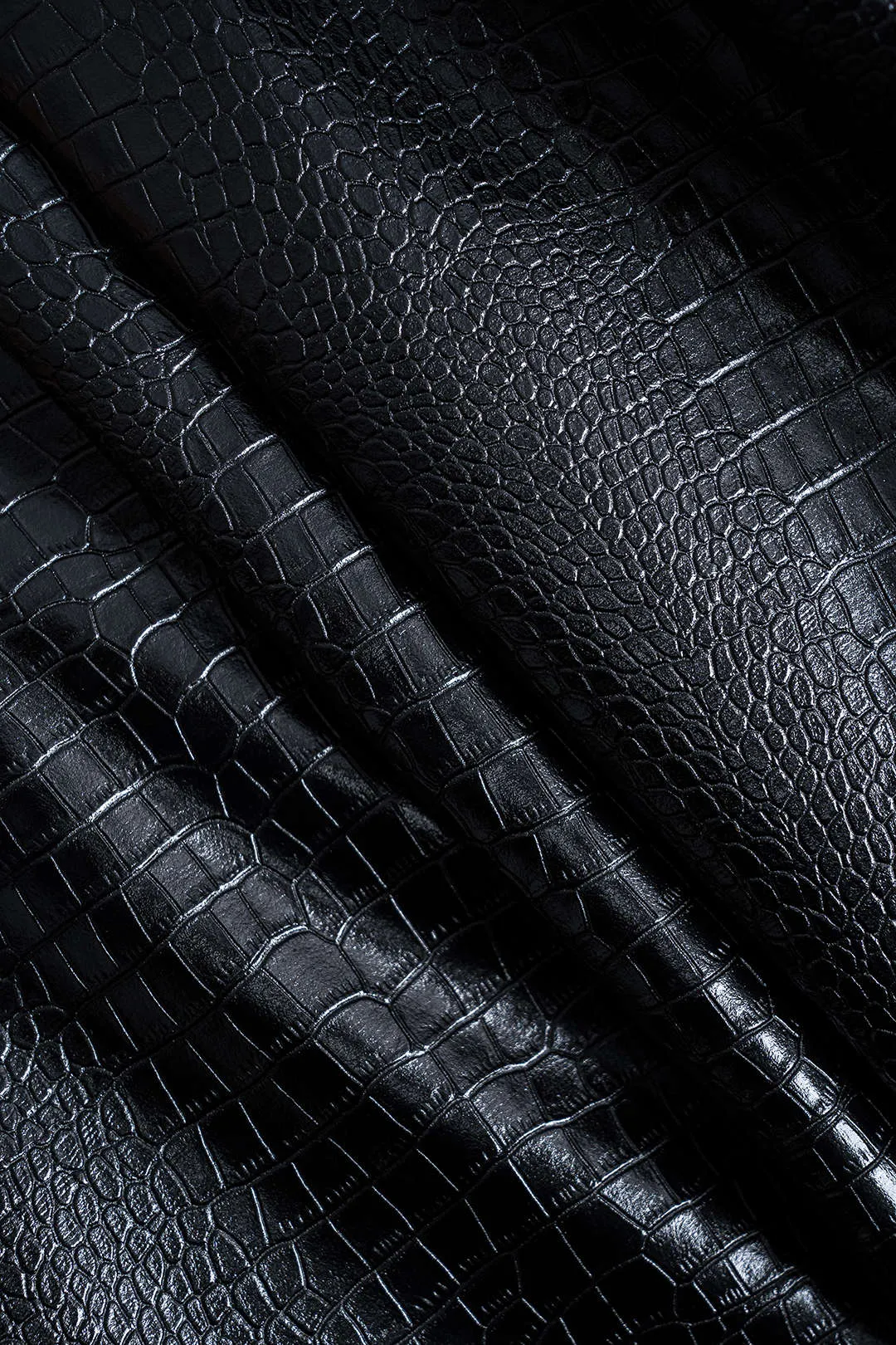 Faux Leather Zipper Skirt sold by Micas product image thumbnail 4