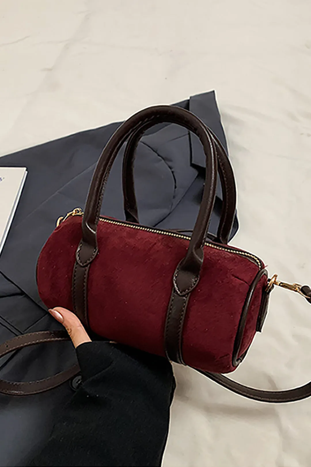 Mild Large Capacity Retro Cross-Body Bag sold by Micas product image thumbnail 2