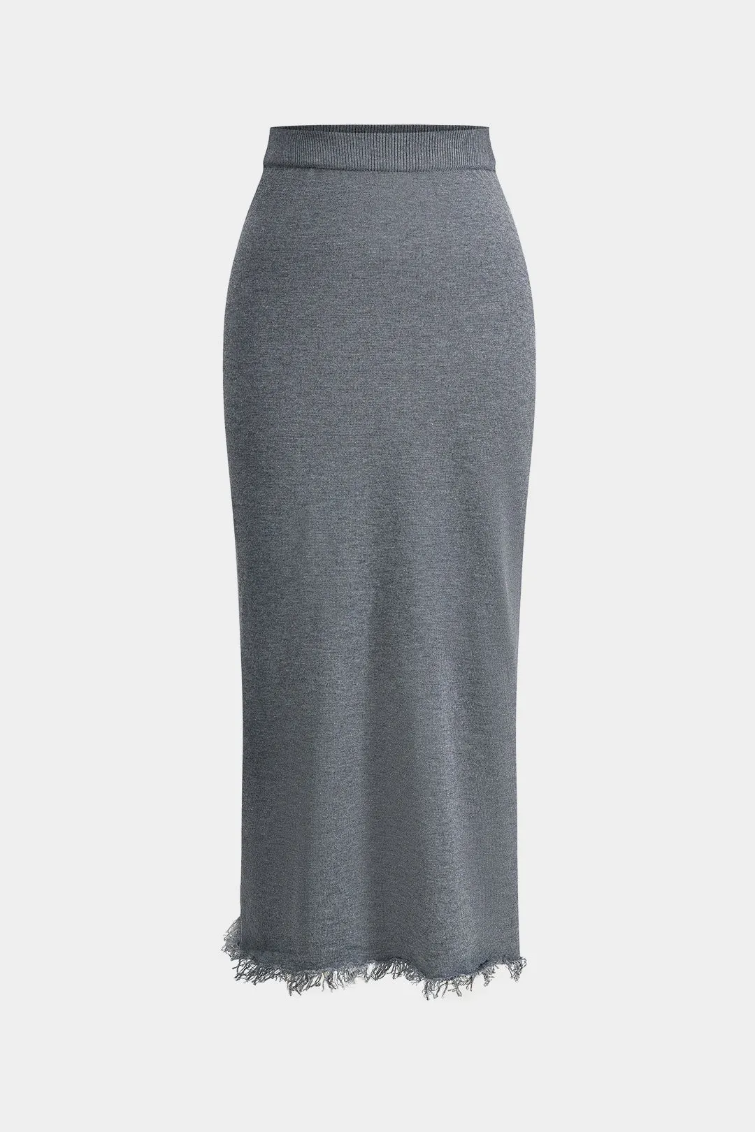 Turtleneck langærmet top og nederdel sæt sold by Micas product image thumbnail 4