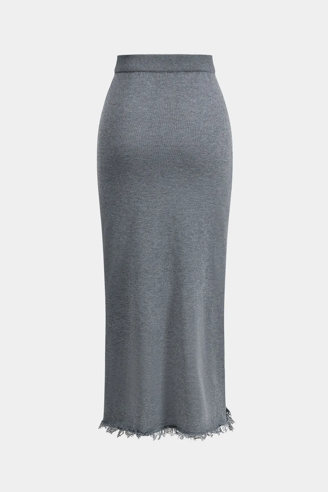 Turtleneck langærmet top og nederdel sæt sold by Micas product image thumbnail 5