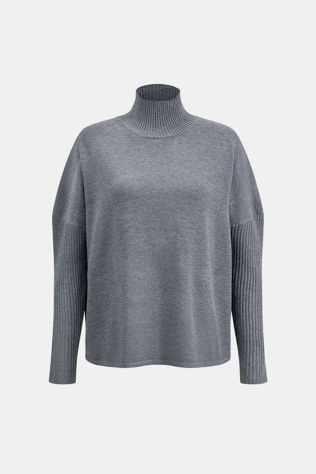 Turtleneck langærmet top og nederdel sæt sold by Micas product image thumbnail 2